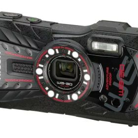 【中古】 RICOH 防水デジタルカメラ RICOH WG-30 エボニーブラック 防水12m耐ショック1.5m耐寒-10度 RICOH WG-30 BK 04591 当店保証30日間 人気 ミラーレス 一眼レフ 交換レンズ カメラ
