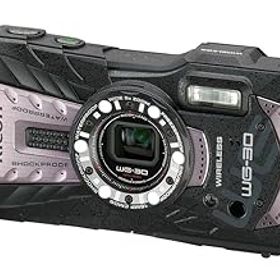 【中古】［非常に良い］RICOH 防水デジタルカメラ RICOH WG-30W カーボングレー 防水12m耐ショック1.5m耐寒-10度 RICOH WG-30W GL 04621