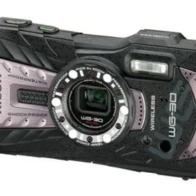 【中古】 RICOH 防水デジタルカメラ RICOH WG-30W カーボングレー 防水12m耐ショック1.5m耐寒-10度 RICOH WG-30W GL 04621
