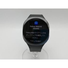 【中古】SAMSUNG Galaxy Watch8 LTE/Bluetoothモデル 40mm [グラファイト]【ECセンター】保証期間１ヶ月【ランクA】