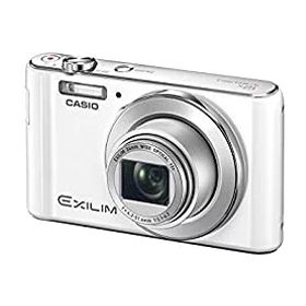 【中古】(非常に良い)CASIO デジタルカメラ EXILIM EX-ZS190WE 広角24mm 光学12倍ズーム プレミアムオート 1610万画素 ホワイト