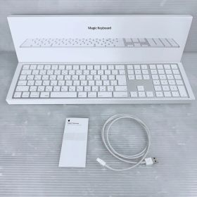 Apple Magic Keyboard MQ052J/A A1843 テンキー付き 日本語 JIS シルバー / アップル マジックキーボード 日本語配列 Mac 純正 正規品