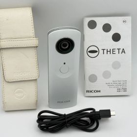 【美品】RICOH THETA m15 ホワイト リコー シータ 360度カメラ