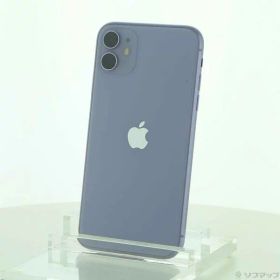 【中古】SoftBank iPhone11 64GB パープル MWLX2J／A SoftBank 【198-ud】