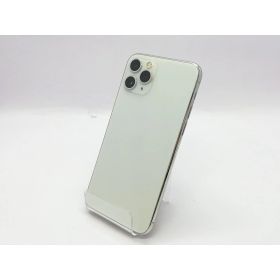 【中古】Apple au 【SIMロック解除済み】 iPhone 11 Pro 64GB シルバー MWC32J/A【立川フロム中武】保証期間1ヶ月【ランクB】