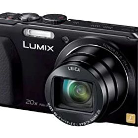 【中古】 パナソニック デジタルカメラ ルミックス TZ40 光学20倍 ブラック DMC-TZ40-K