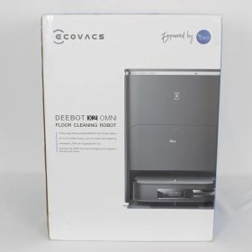 【未使用】ECOVACS DEEBOT X2 OMNI DEX86 ブラック×シルバー ロボット掃除機 エコバックス ディーボット オムニ 本体