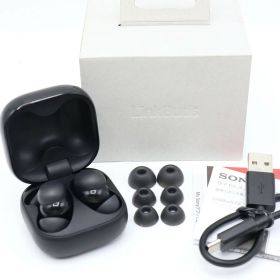 【ポイント2倍！ワンダフルデー】SONY LinkBuds Fit WF-LS910N-BZ ブラック ワイヤレスイヤホン ノイズキャンセリング ソニー 本体 【中古】