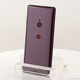 Xperia XZ3 64GB ボルドーレッド SOV39 auロック解除SIMフリー