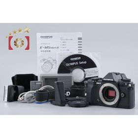 【中古】OLYMPUS オリンパス OM-D E-M5 Mark II ブラック ミラーレス一眼カメラ