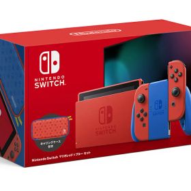 【中古・箱説あり・付属品あり・傷なし】Nintendo Switch マリオレッド×ブルー セットニンテンドーSwitch ゲーム機本体