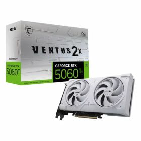 【10日は24時間限定クーポン配布】MSI エムエスアイGeForce RTX 5060 Ti 8G VENTUS 2X OC WHITE PLUS グラフィックボード 転送不可 G506T8V2CWP(2673851)送料無料