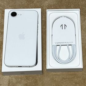 【充放電回数：極小】国内版SIMフリー iPhone 16e 128GB ホワイト
