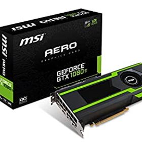 【中古】 MSI ビデオグラフィックカード GTX 1080 TI AERO 11G OC