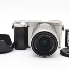 ★ショット数5495枚★ SONY ソニー α6000 ボディ18-55レンズセット ミラーレス一眼 #K637