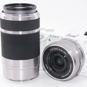 SONY α6000 ダブルズームレンズキット ホワイト