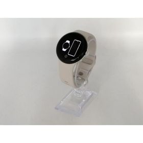 【中古】Google Pixel Watch2 Bluetooth/Wi-Fiモデル PolishedSilverアルミケース/Porcelainアクティブバンド【大宮東口】保証期間１ヶ月【ランクB】
