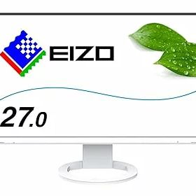 【中古】EIZO 27.0型フレームレスモニターFlexScan EV2760-WT(2560×1440/アンチグレアIPS/疲れ目軽減/ホワイト/5 The warranty is valid only in Japan)