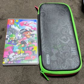 美品 Switch本体のケース スプラトゥーン2ソフト セット