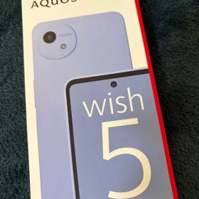 AQUOS wish 5 ライトブルー 本体 docomo