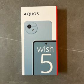 AQUOS wish 5 ブルー