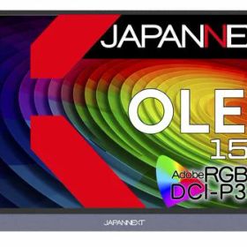 JAPANNEXT15.6インチ有機EL(OLED)パネル搭載4K(3840x2160)解像度モバイルモニターJN-MD-OLED156UHDRminiHDMIUSBType-CmicroUSBUSBOTG対応HDR