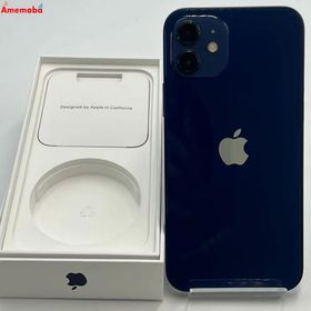 爆速発送iPhone12 256GB ブルー MGJ33J/A SoftBank版SIMフリー 美品