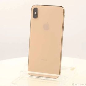 ソフマップ 〔中古品〕 iPhoneXS Max 64GB ゴールド MT6T2J／A SIMフリー【305】