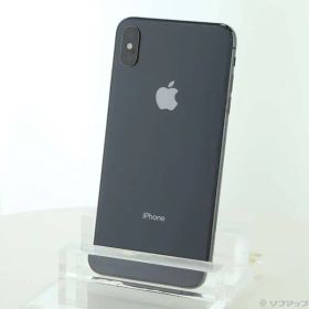 ソフマップ 〔中古品〕 iPhoneXS Max 256GB スペースグレイ MT6U2J／A SIMフリー【344】