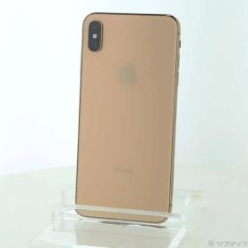 ソフマップ 〔中古品〕 iPhoneXS Max 256GB ゴールド MT6W2J／A SIMフリー【349】