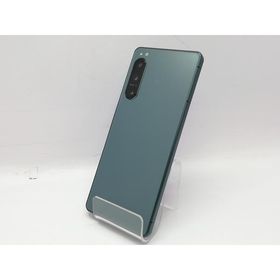 【中古】SONY 国内版 【SIMフリー】 Xperia 5 IV 8GB 256GB XQ-CQ44/G グリーン【立川フロム中武】保証期間１ヶ月【ランクA】