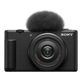 SONY ZV-1F (B) ブラック VLOGCAM [超広角単焦点レンズ一体型カメラ (2010万画素)]