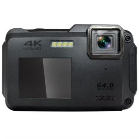 Bluemake（ブルーメイク） 防水コンパクトデジタルカメラ TT-WD1300B ブラック