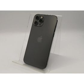 【中古】Apple au 【SIMロック解除済み】 iPhone 12 Pro 128GB グラファイト MGM53J/A【大阪本店】保証期間1ヶ月【ランクC】