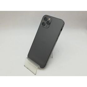 【中古】Apple au 【SIMロック解除済み】 iPhone 12 Pro 256GB グラファイト MGM93J/A【秋葉本店】保証期間1ヶ月【ランクC】