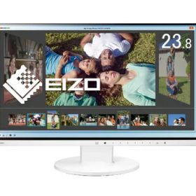 【中古】 EIZO FlexScan 23.8インチ カラー液晶モニター ( 1920×1080 / IPSパネル / 5ms / ノングレア/ ホワイト ) EV2450-WTR