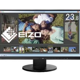 【中古】 EIZO FlexScan 23.8インチ カラー液晶モニター ( 1920×1080 / IPSパネル / 5ms / ノングレア/ ブラック ) EV2450-BKR
