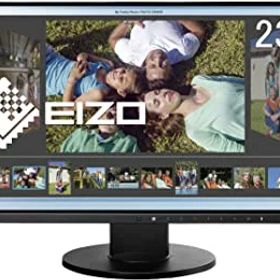 【中古】EIZO FlexScan 23.8インチ カラー液晶モニター ( 1920×1080 / IPSパネル / 5ms / ノングレア/ ブラック ) EV2450-BKR