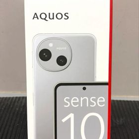 SHARP AQUOS sense10 SH-M33ライトシルバー【新品未開封】