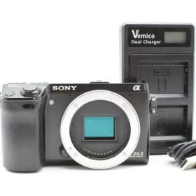 ＜＜充電器（社外品）付き！！＞＞【良品】SONY ソニー ミラーレス一眼カメラ α NEX-7 ボディ ブラック#LE2027061