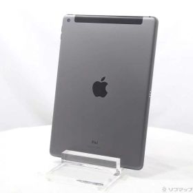 【中古】Apple(アップル) iPad 第9世代 64GB スペースグレイ MK473J／A auロック解除SIMフリー 【377-ud】