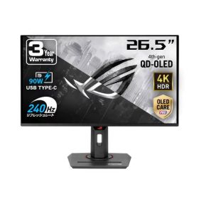 【ポイント10倍】 ASUS PCモニター・液晶ディスプレイ ROG Strix OLED XG27UCDMG [26.5インチ 黒] 【P10倍】