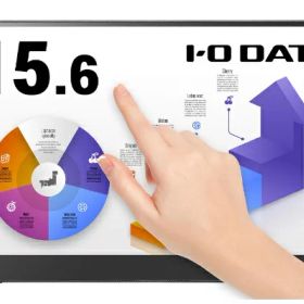 I-O DATA｜アイ・オー・データ USB-C接続 モバイルモニター (タッチパネル) ブラック LCD-CF161XDB-MT [15.6型 /フルHD(1920×1080) /ワイド /60Hz]