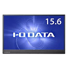 IO DATA(アイオーデータ) USB-C接続 PCモニター ブラック LCD-CF161XDB-M ［15.6型 /ワイド /フルHD(1920×1080)］ LCDCF161XDBM