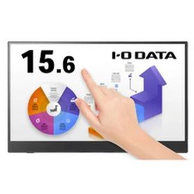 アイ・オー・データ機器 15.6型モバイルディスプレイ抗菌モデル(LCD-CF161XDB-MT-AG) 取り寄せ商品