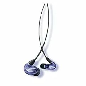 【中古】(非常に良い)【VGP2024 金賞】SHURE シュア イヤホン : 有線 SE215SPE-PL-A パープル 高遮音性 ゲーム ゲーミング スペシャルエディション カナル型 ワイヤレ