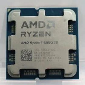中古 AMD Ryzen 7 9800X3D (AM5/4.7/104M/C8/T16/120W) 1460025260 状態： Cランク