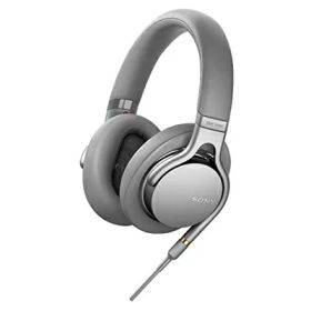 【中古】 ソニー ヘッドホン MDR-1AM2 S : ハイレゾ 密閉型 折りたたみ式 ケーブル着脱式/バランス接続 Φ4.4ケーブル同梱 リモコン/マイク付き 2018年 360 Reality Audio認定モデル シルバー MDR-1AM2 S