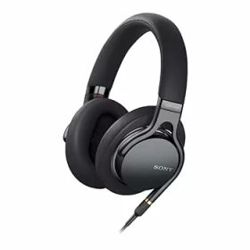 【中古】(非常に良い)Sony MDR1AM2 有線 オーディオ オーバーヘッド ヘッドホン ブラック (MDR-1AM2/B)