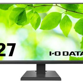 IODATA LCD-A271DB ワイド液晶ディスプレイ 27型/ 1920×1080/ アナログRGB、HDMI/ ブラック/ スピーカー：あり/ よりサステナブルなディスプレイへ/ 「5年保証」「無輝点保証」3辺フレームレス